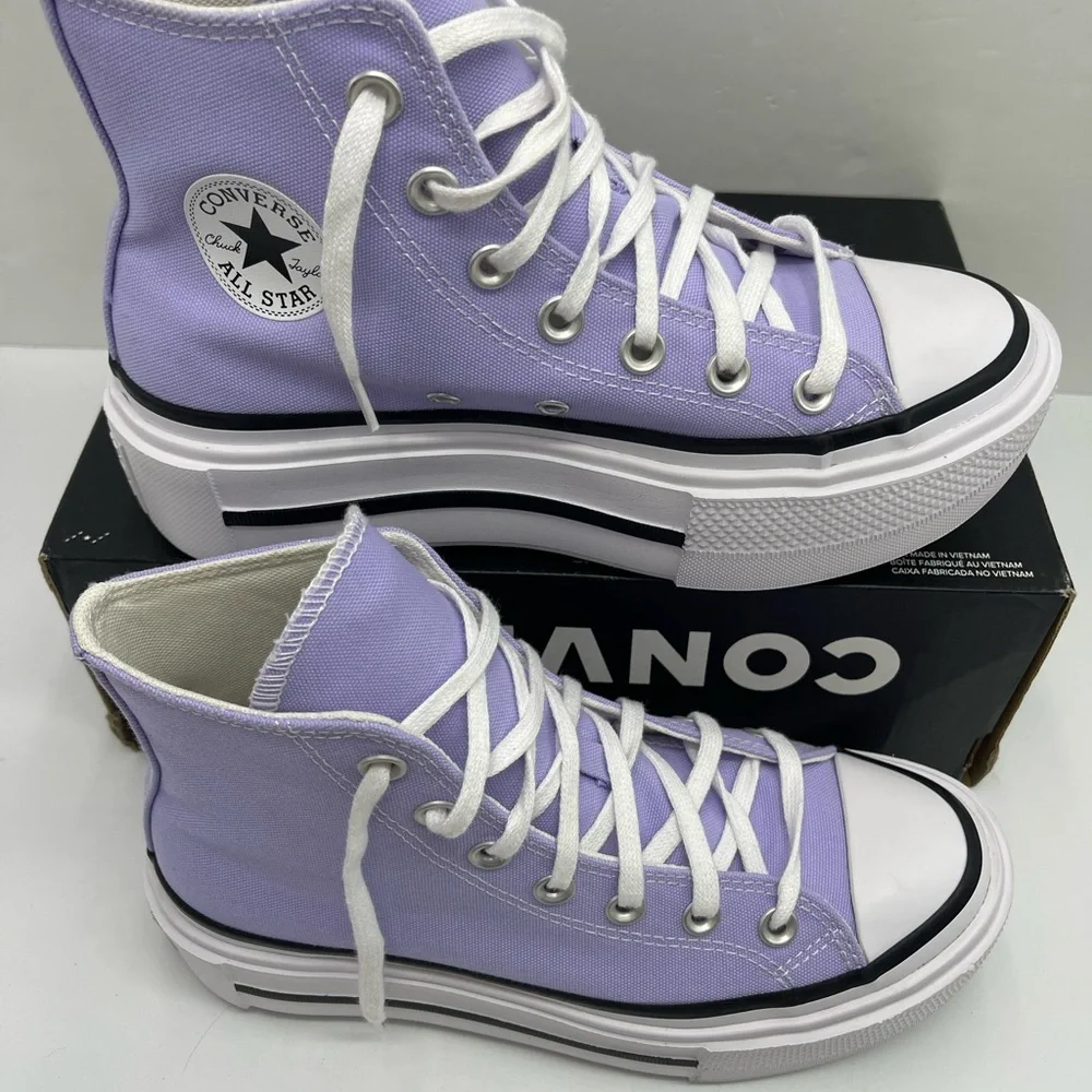 Converse WMNS Platform Sneakers High-Tops
CTAS LIFT DOUBLE STACK HI VIOLET HEAT/ - Picture 4 of 16